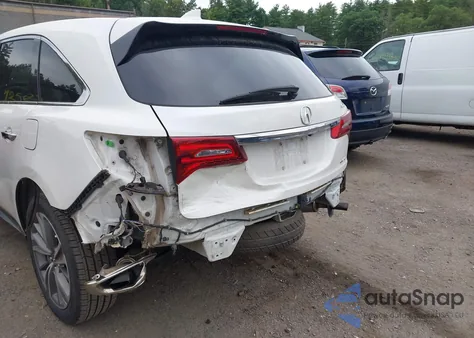 2018 Acura Mdx Technology Package Acurawatch Plus Pkg z USA, uszkodzony, nr VIN 5J8YD4H55JL010913
